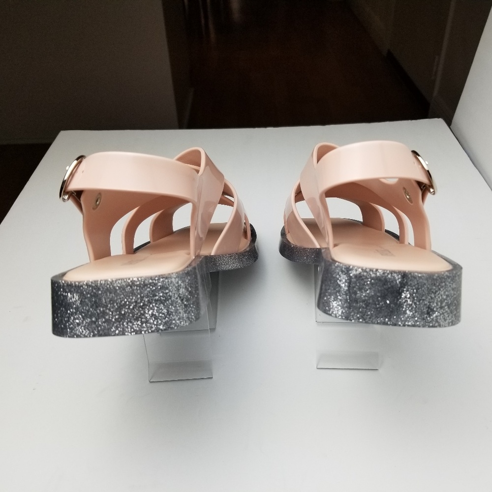 Melissa Women Sandals Melrose Light Pink & Silver - Picture 7 of 8
